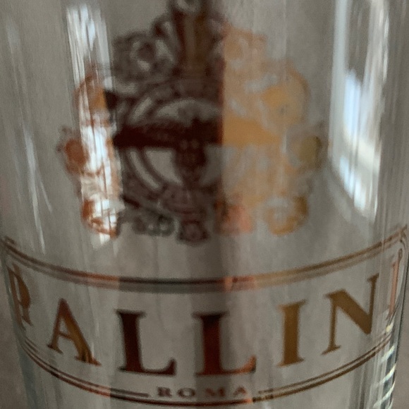 PALLINI High Ball Cocktail Glasses with Gold Design Set/2 - VINTAGE - Picture 13 of 13